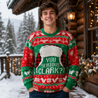 Clark Griswold You Serious Clark Ugly Christmas Sweater, National Lampoon Christmas Vacation Sweater, Griswold Christmas Jumper Gifts For Him