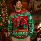 Die Hard Nakatomi Plaza Christmas Party 1988 Ugly Christmas Sweater, Nakatomi Christmas Jumper, Die Hard Knit
