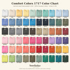 interstellux comfort colors colour chart