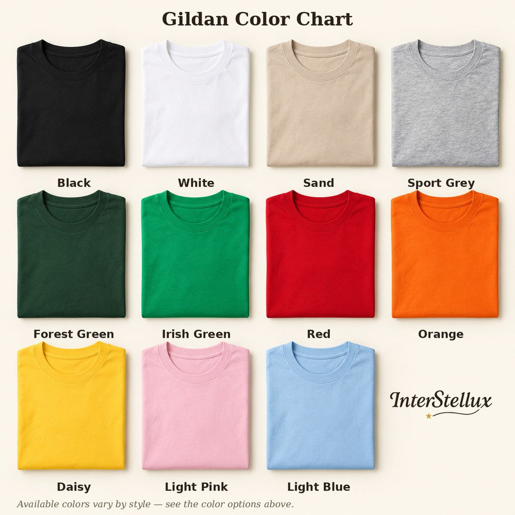 interstellux gildan colour chart
