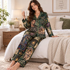 back of the fantasy pajama set showing the Mongo is Appalled quote