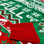 Christmas Vacation Shitter's Full Ugly Christmas Sweater, Reindeer Humping Holiday Knit Pullover, Merry Christmas Jumper Gifts For Fans