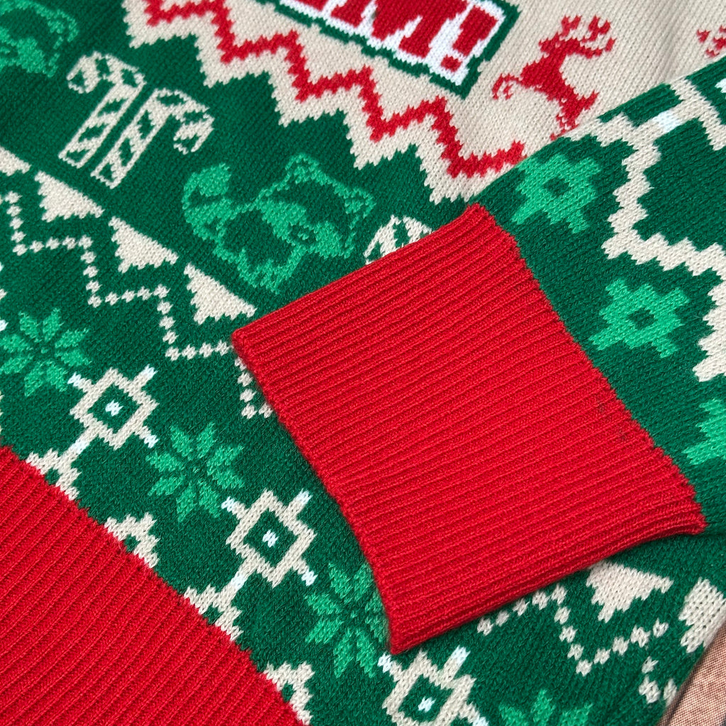Omg Santa I Know Him Ugly Christmas Sweater, Elf Christmas Sweaters, Christmas Jumper Gifts For Him